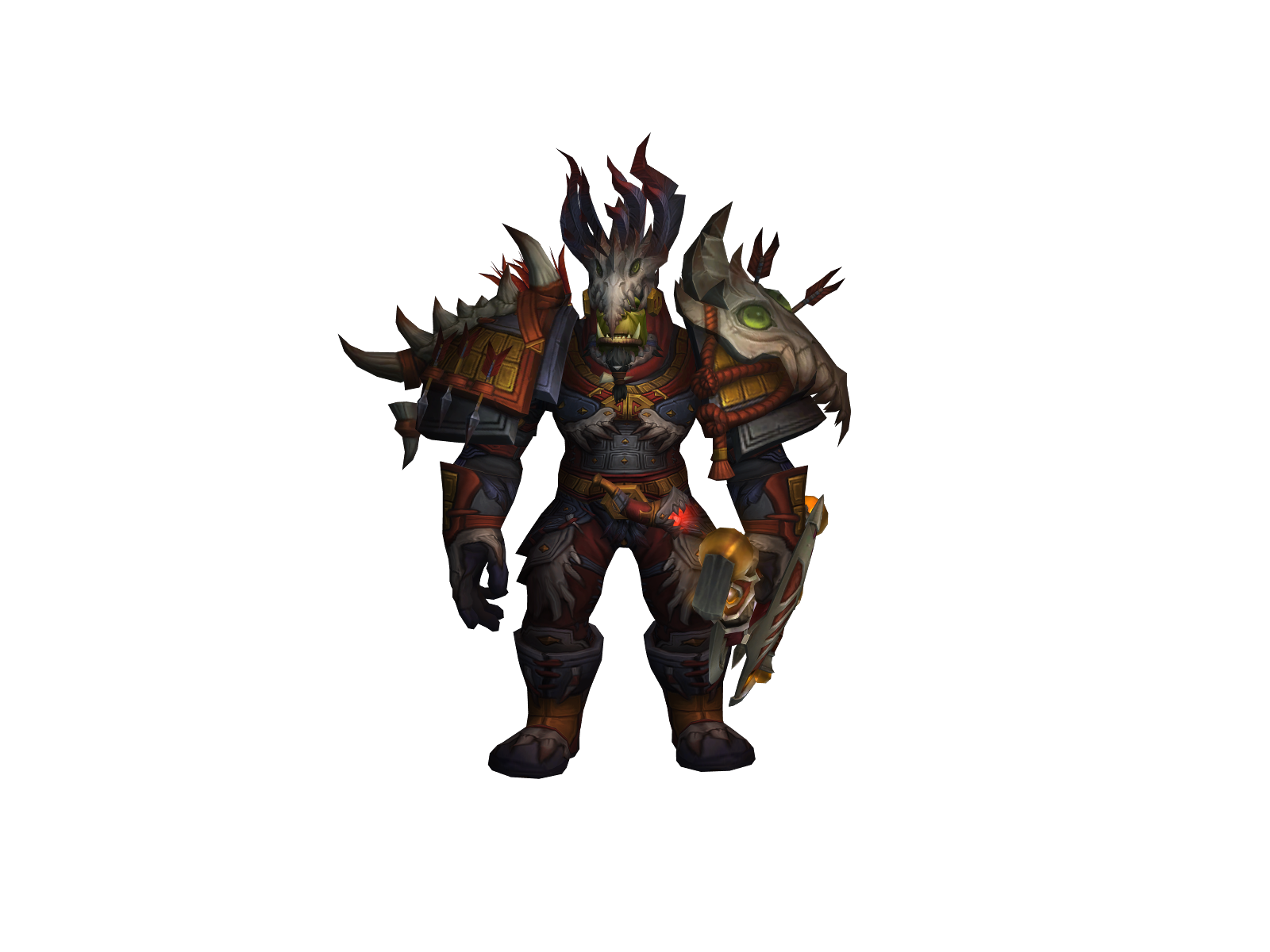 Armag 3D character render