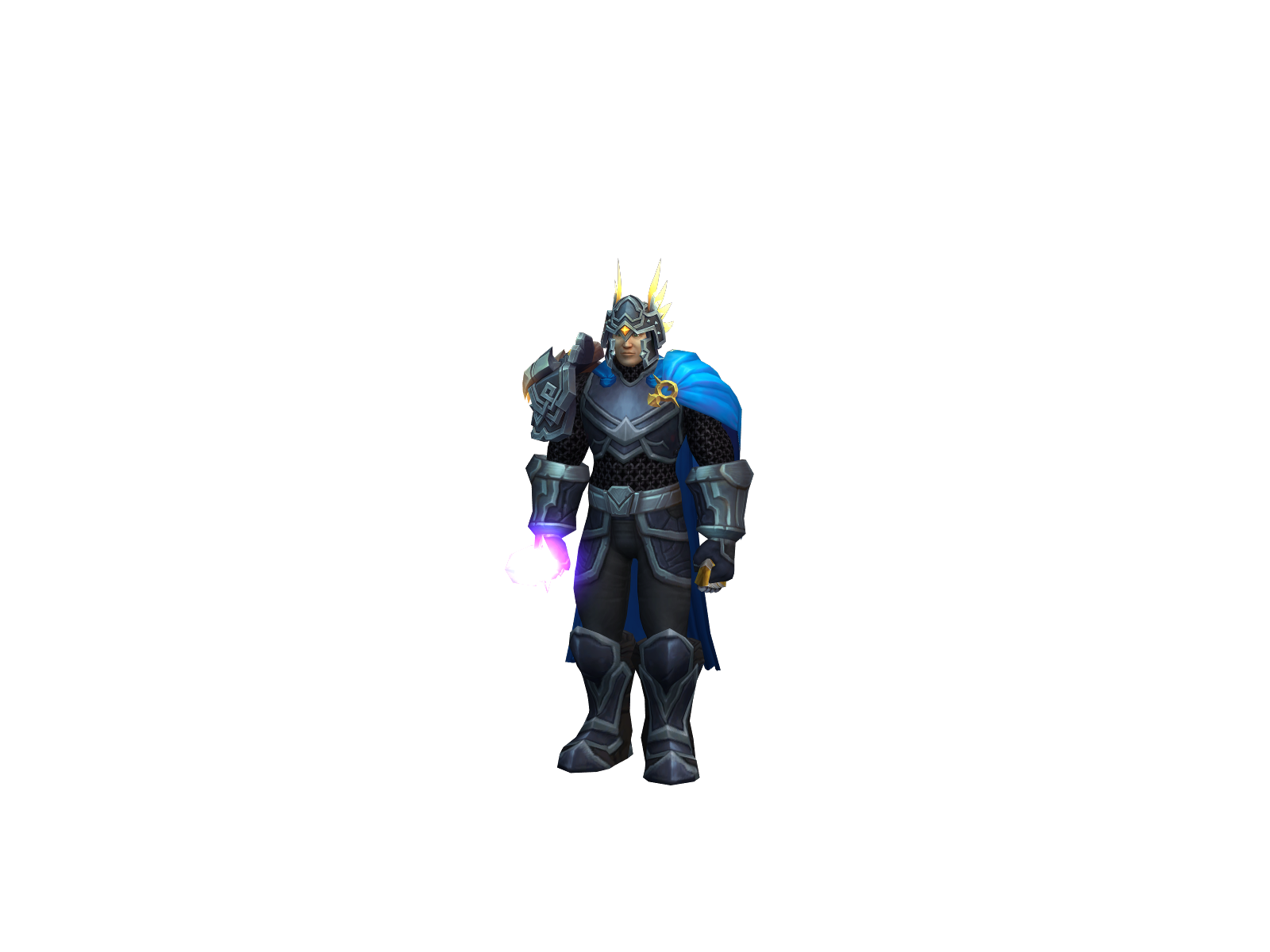 Achilles 3D character render