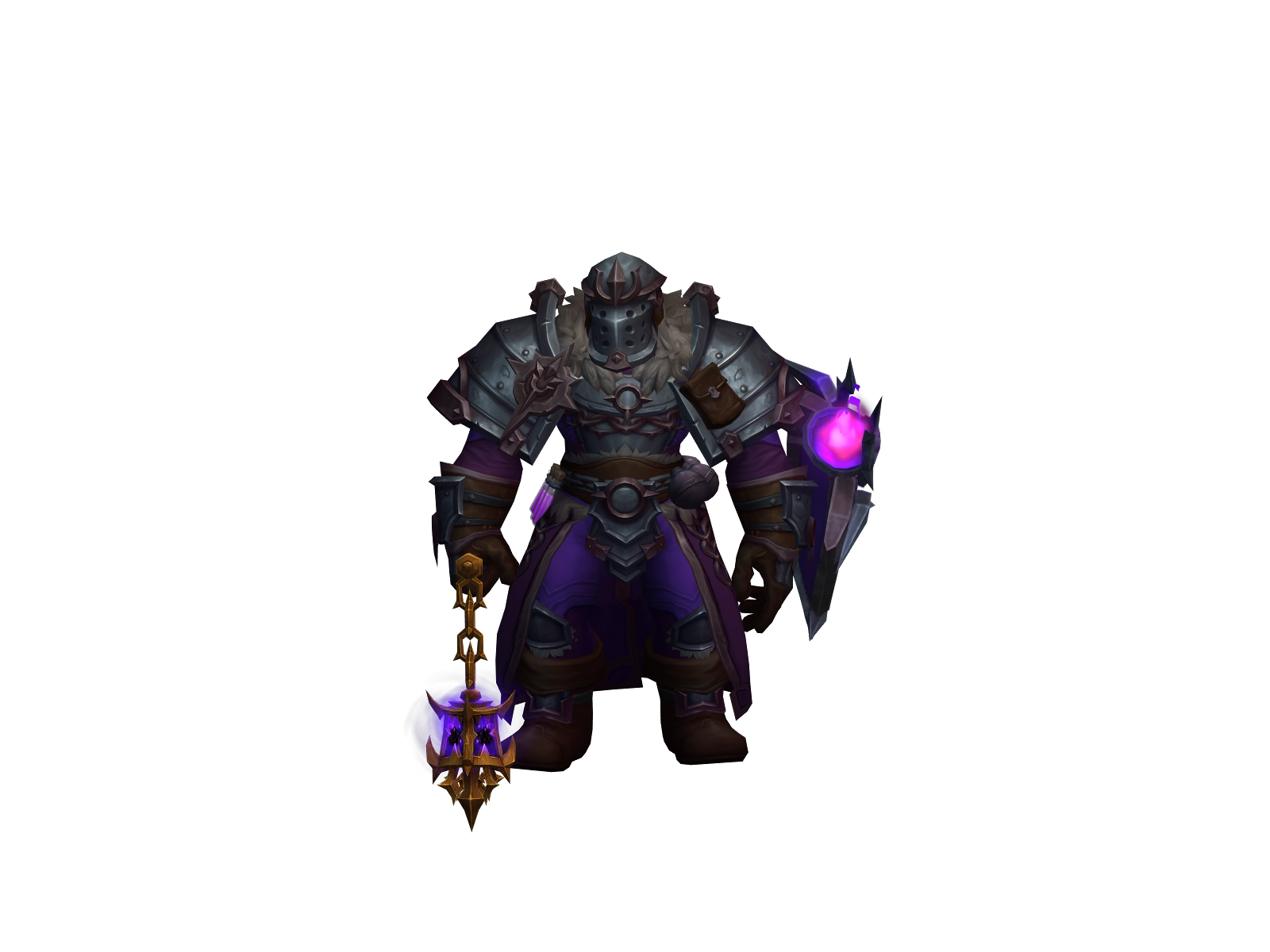 Wolfpacked 3D character render