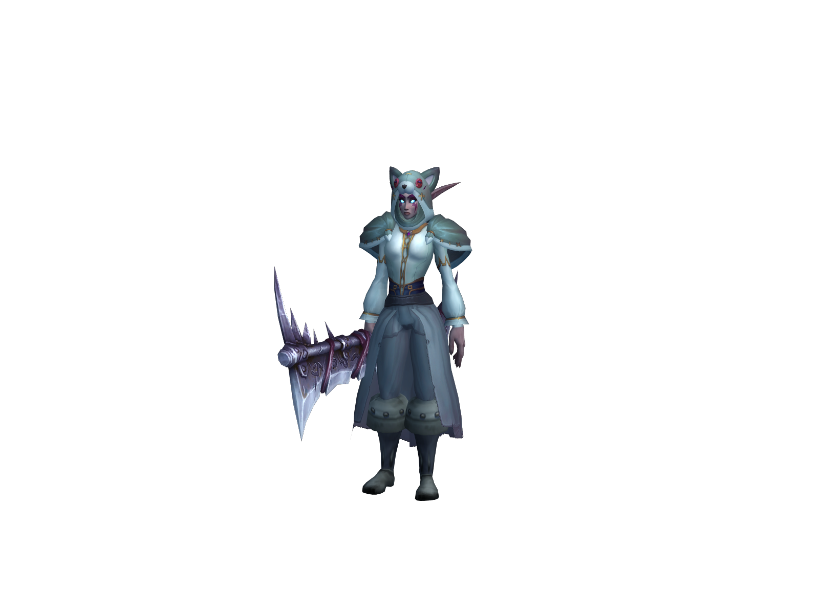 Fåtë 3D character render
