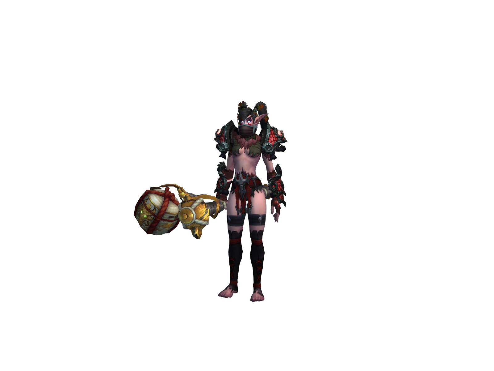 Davinna 3D character render