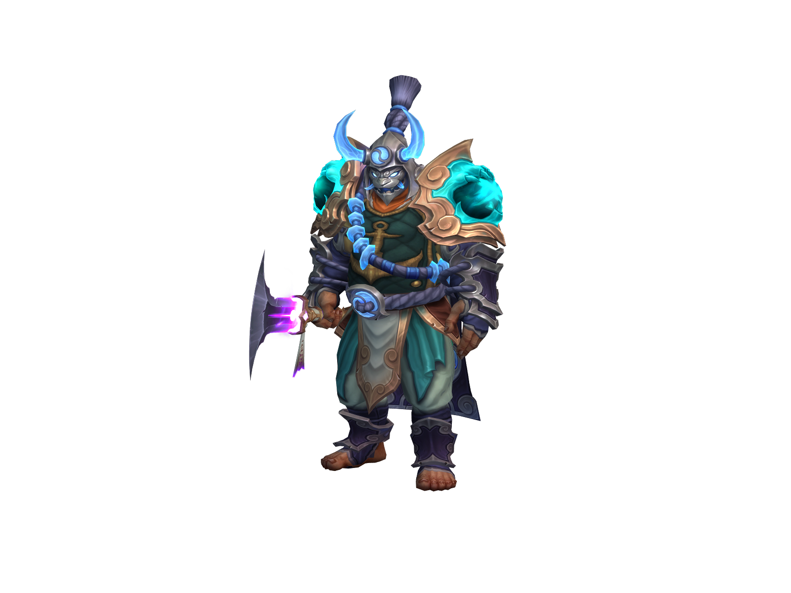 Irish 3D character render