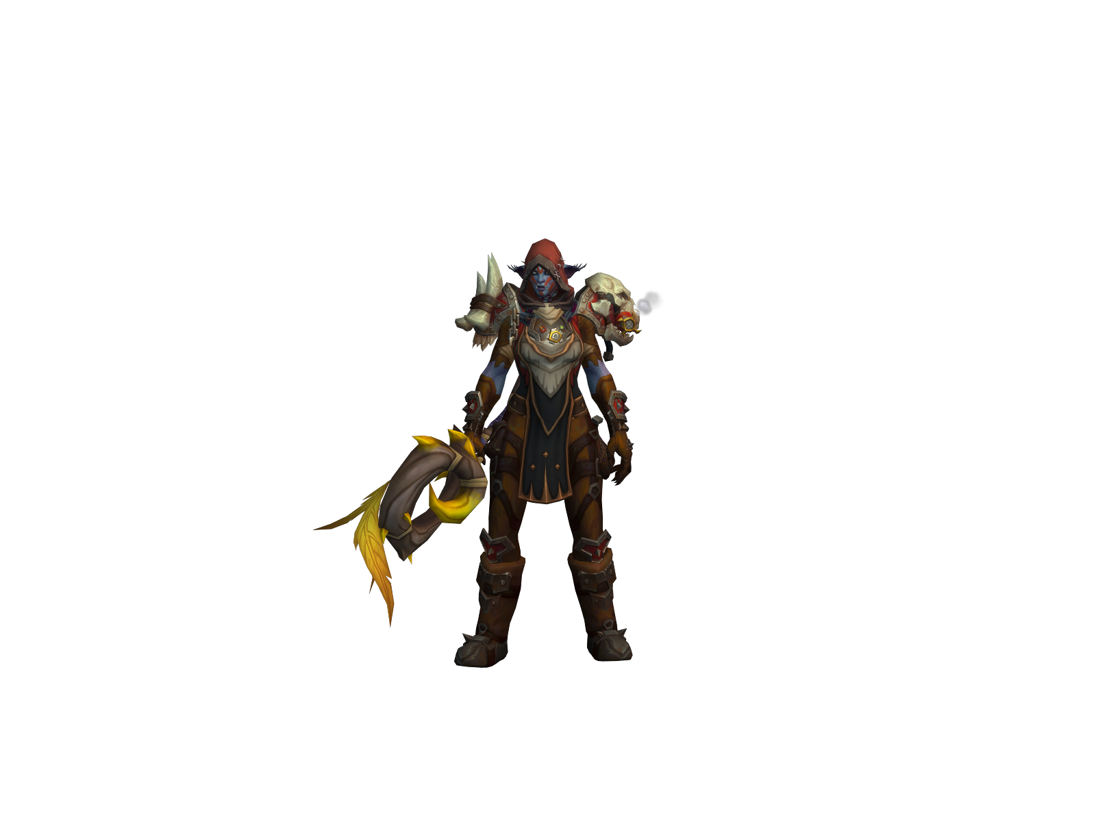 Krasul 3D character render