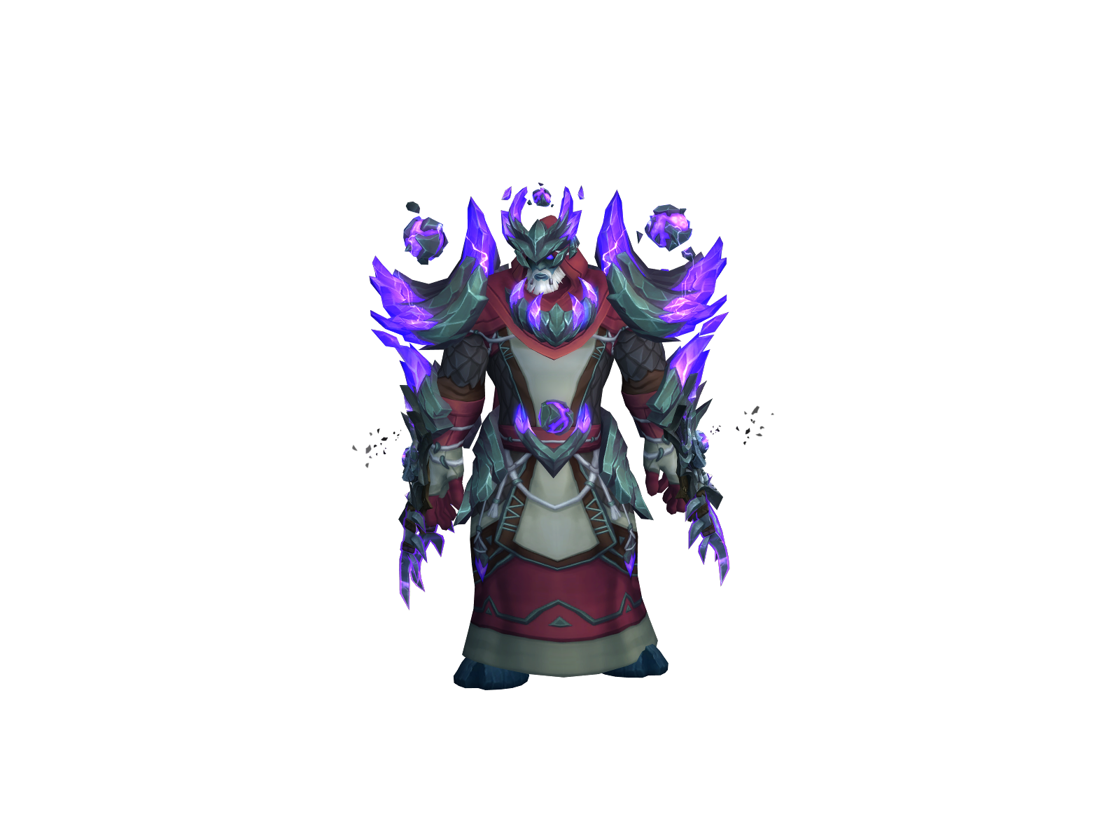 Mirius 3D character render