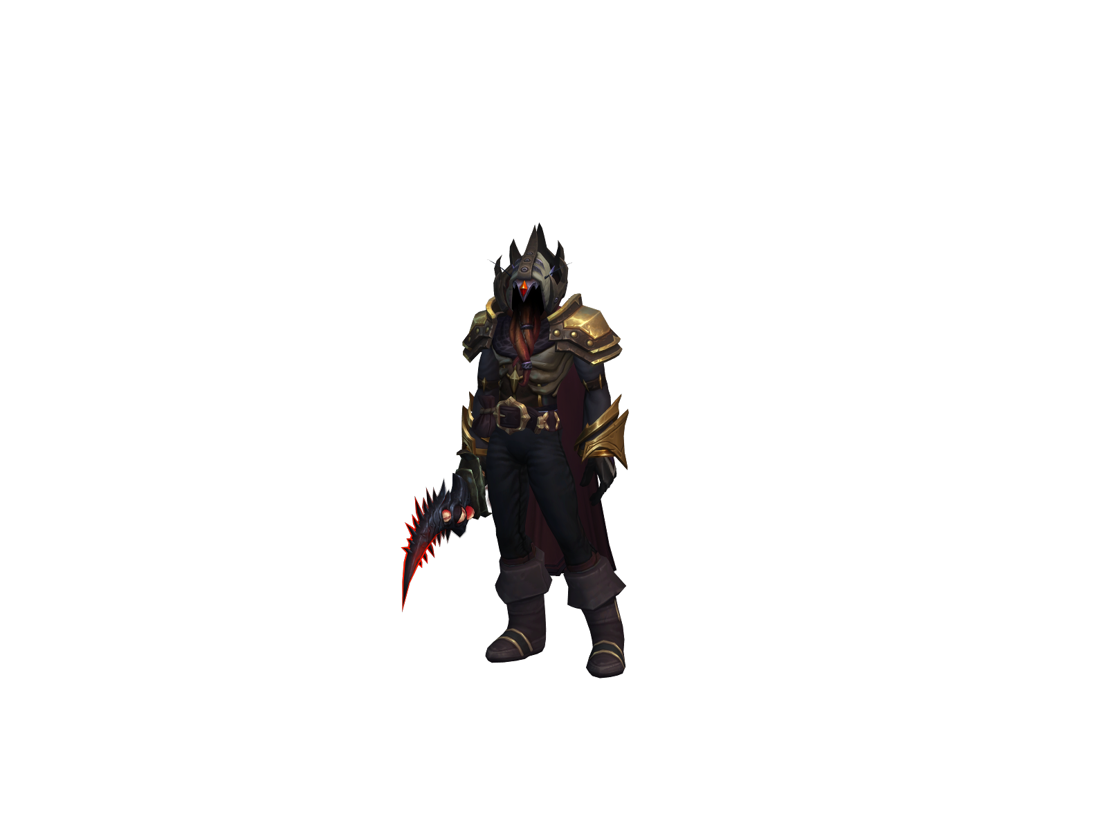 Mystakai 3D character render
