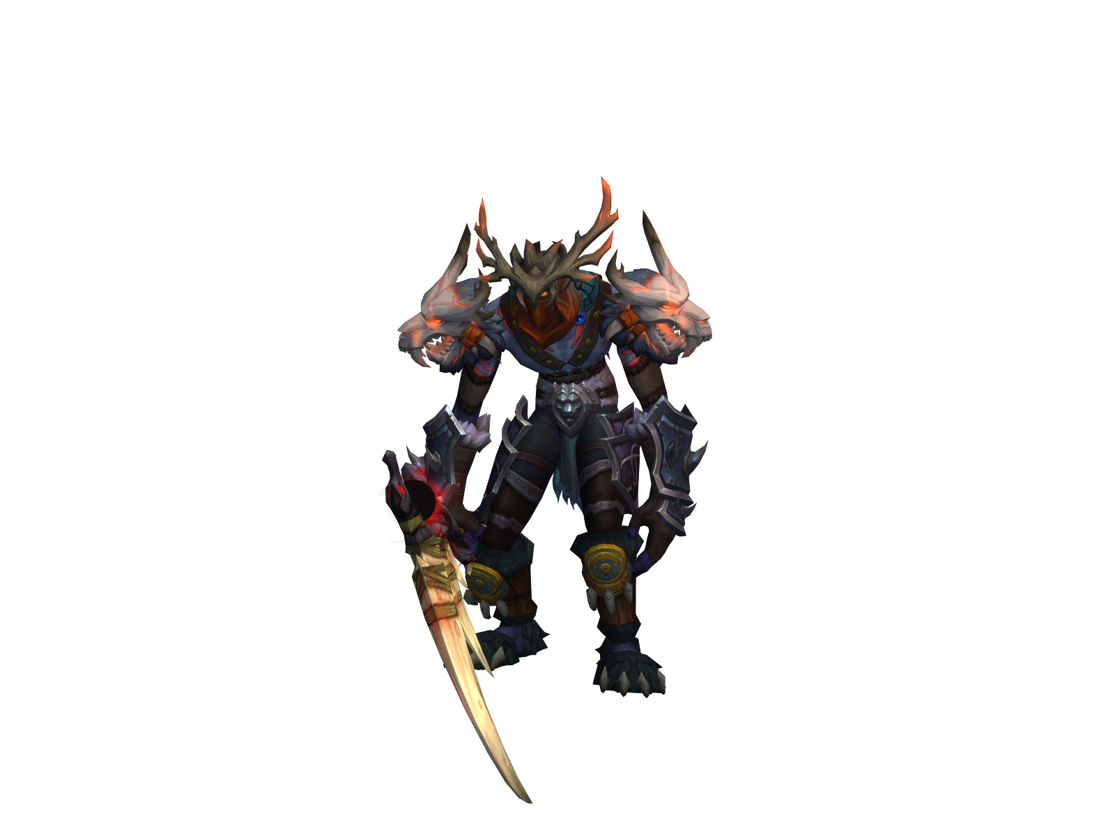 Druuski 3D character render