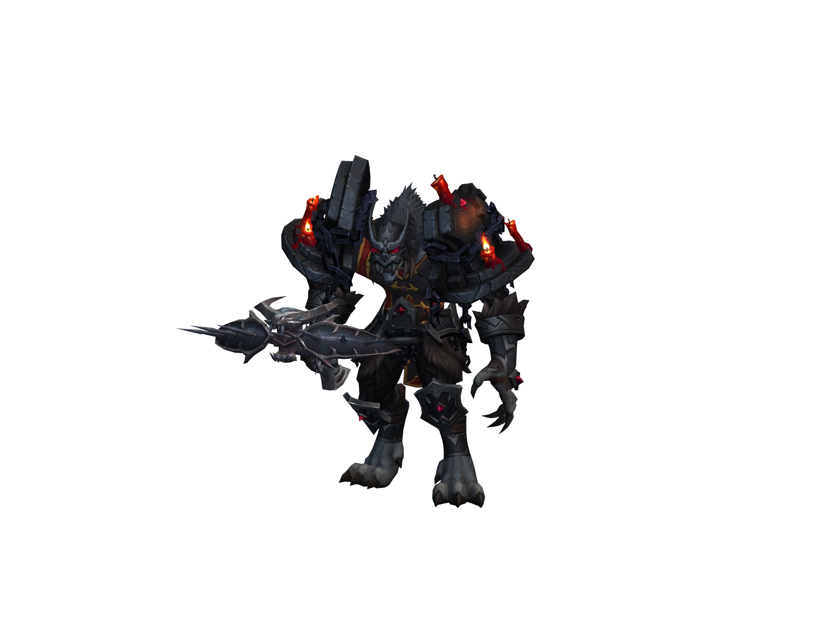 Deut 3D character render