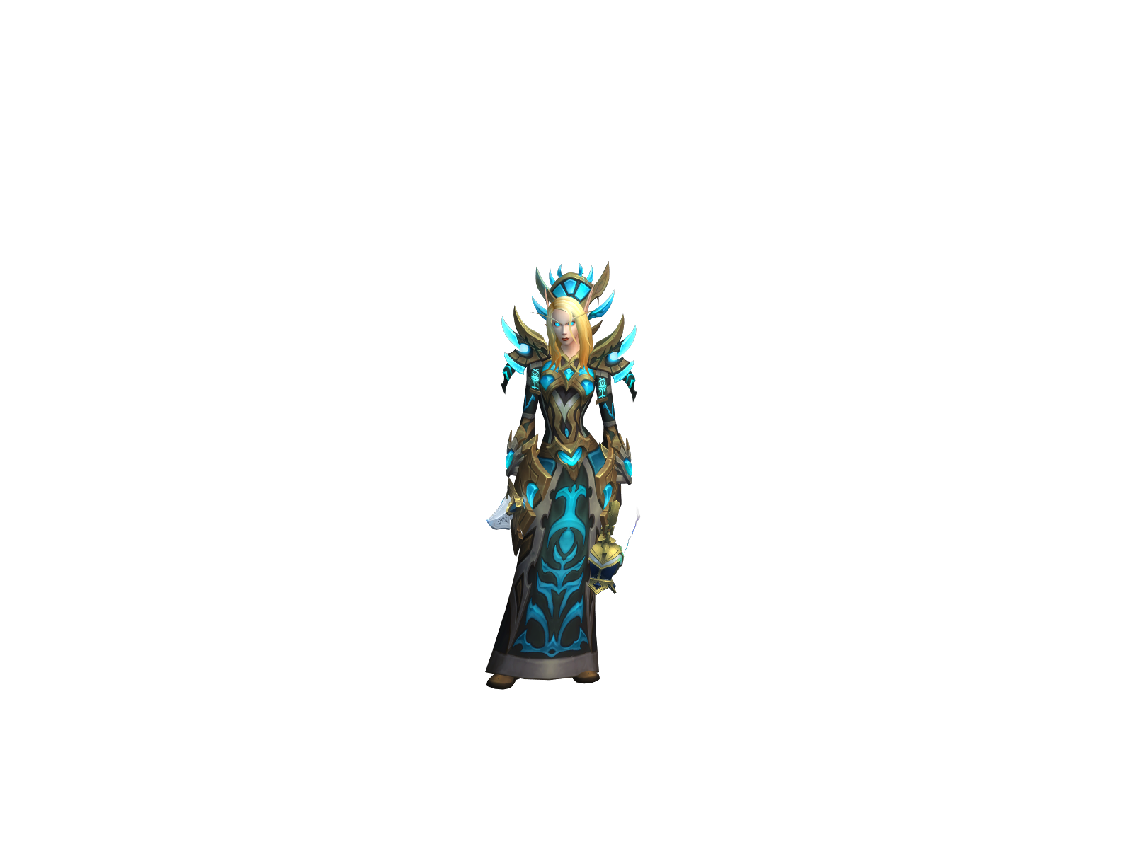 Nocturne 3D character render