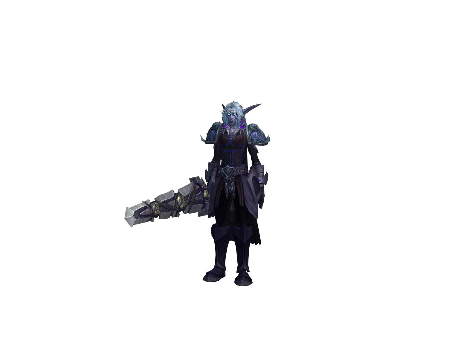 Yvraine 3D character render