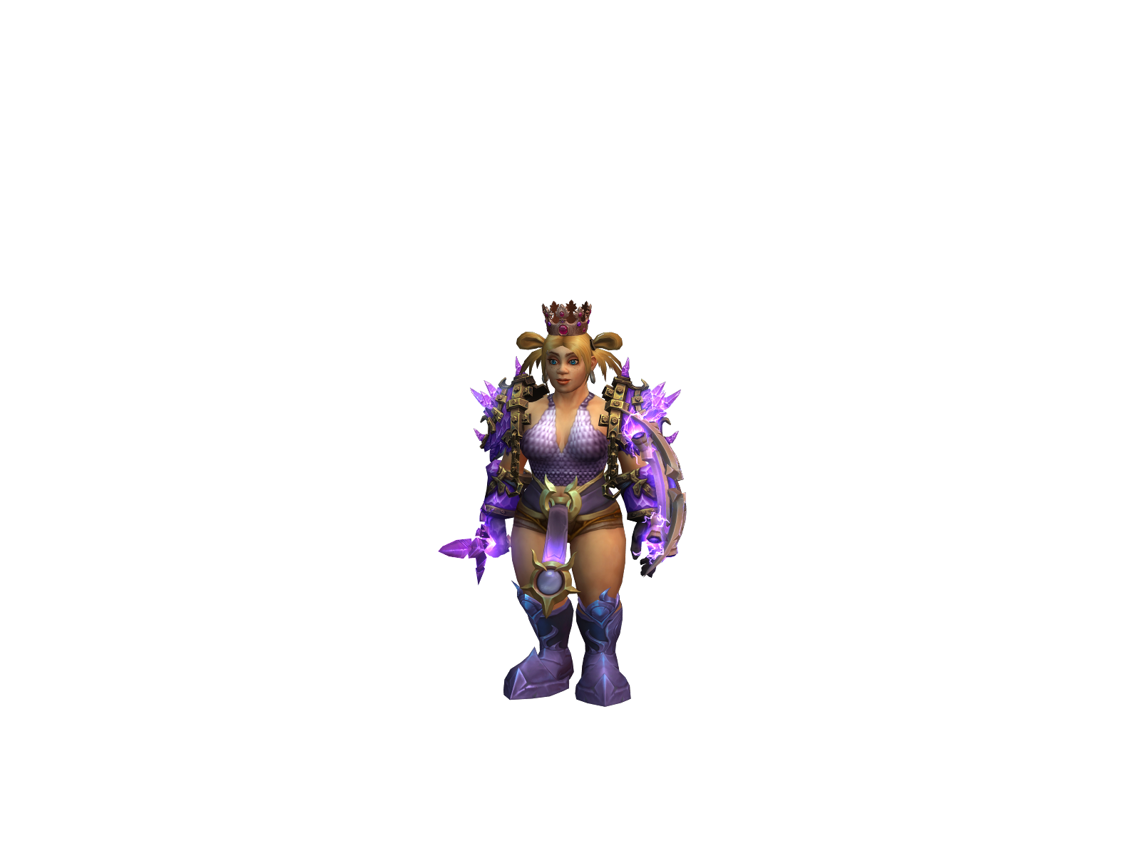 Peetree 3D character render