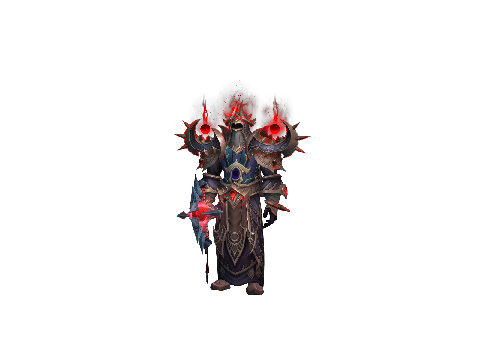 Benedictus 3D character render