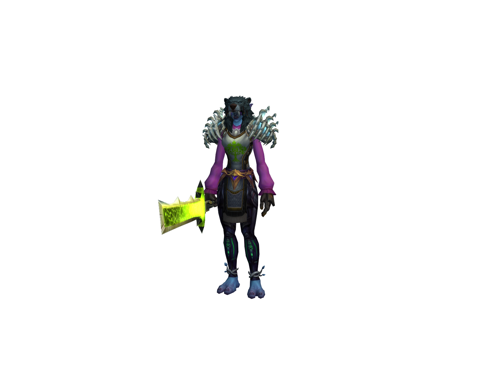 Getshift 3D character render
