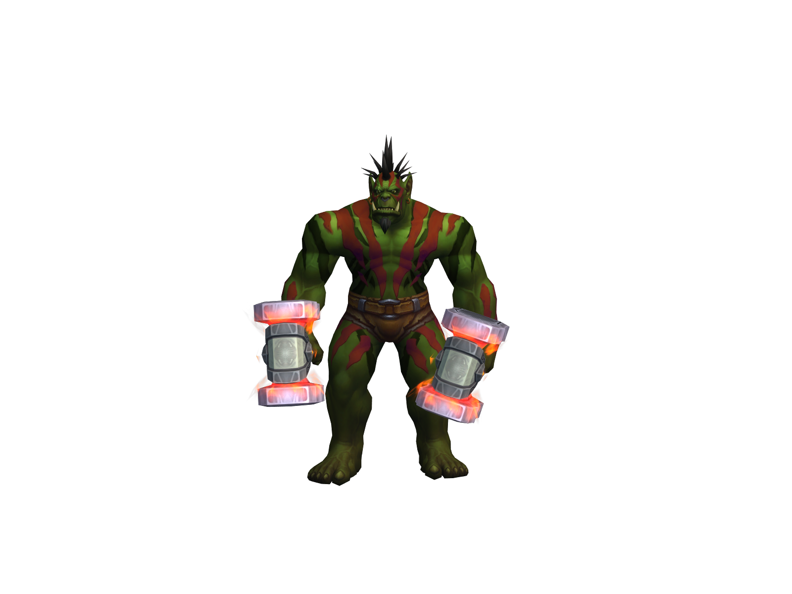 Instandeath 3D character render