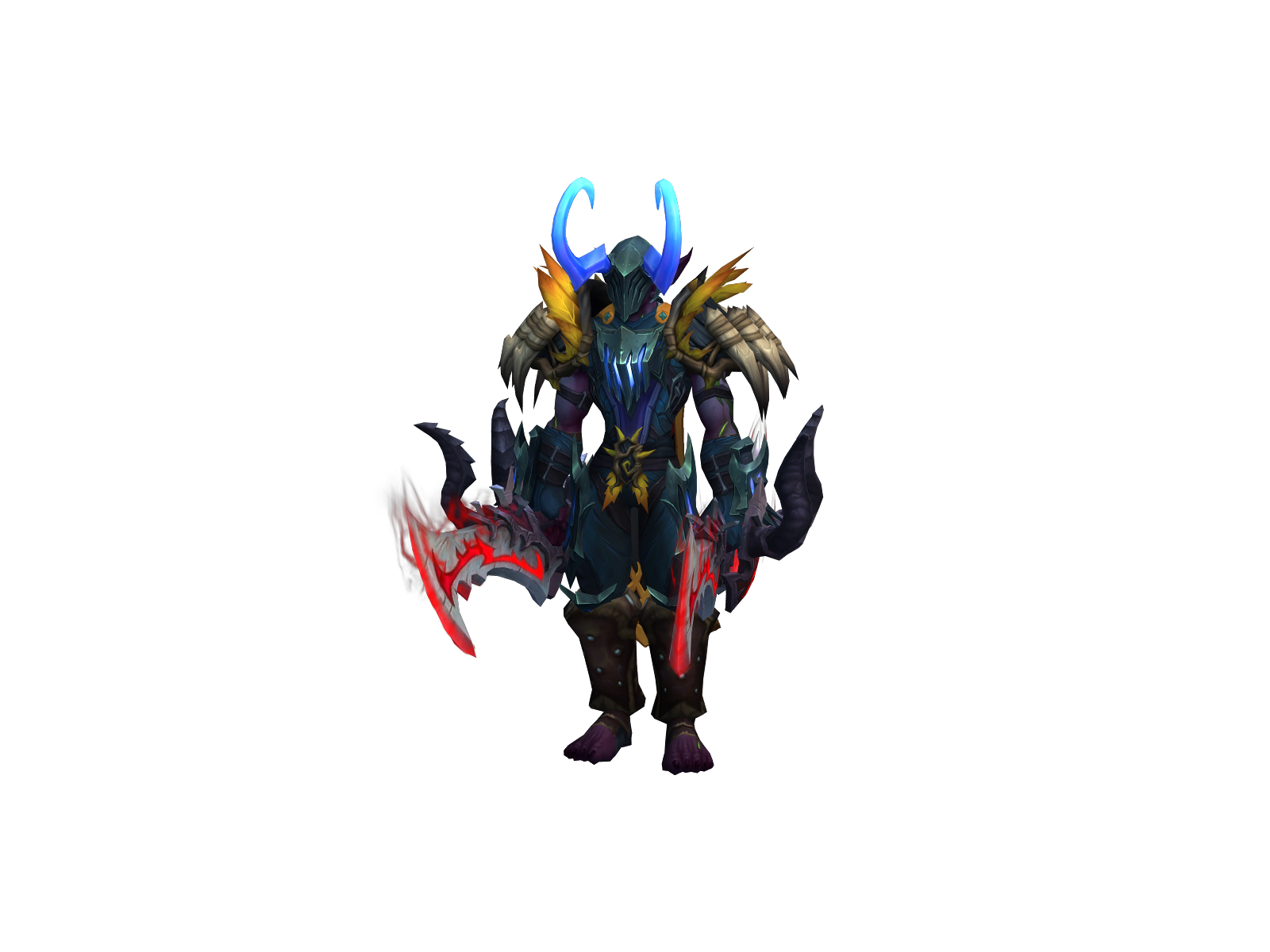 Papihunter 3D character render