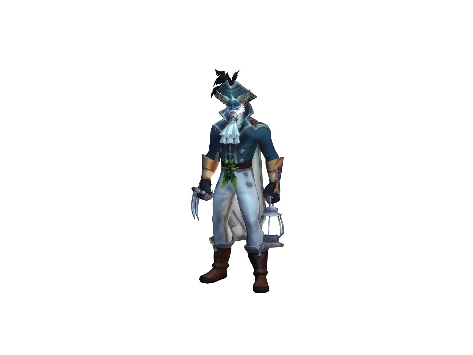 Terrydd 3D character render
