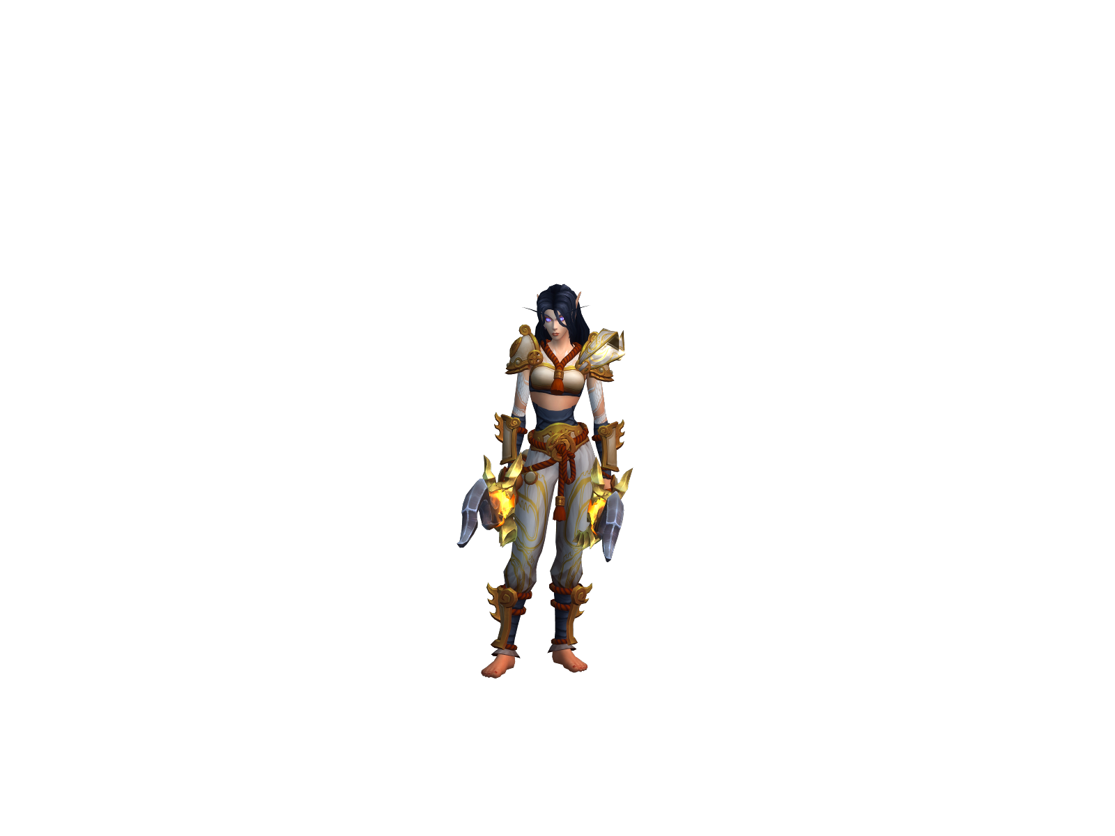 Sayu 3D character render