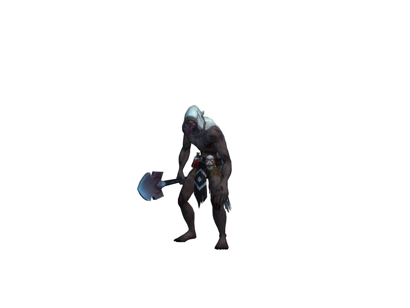 Badhabit 3D character render