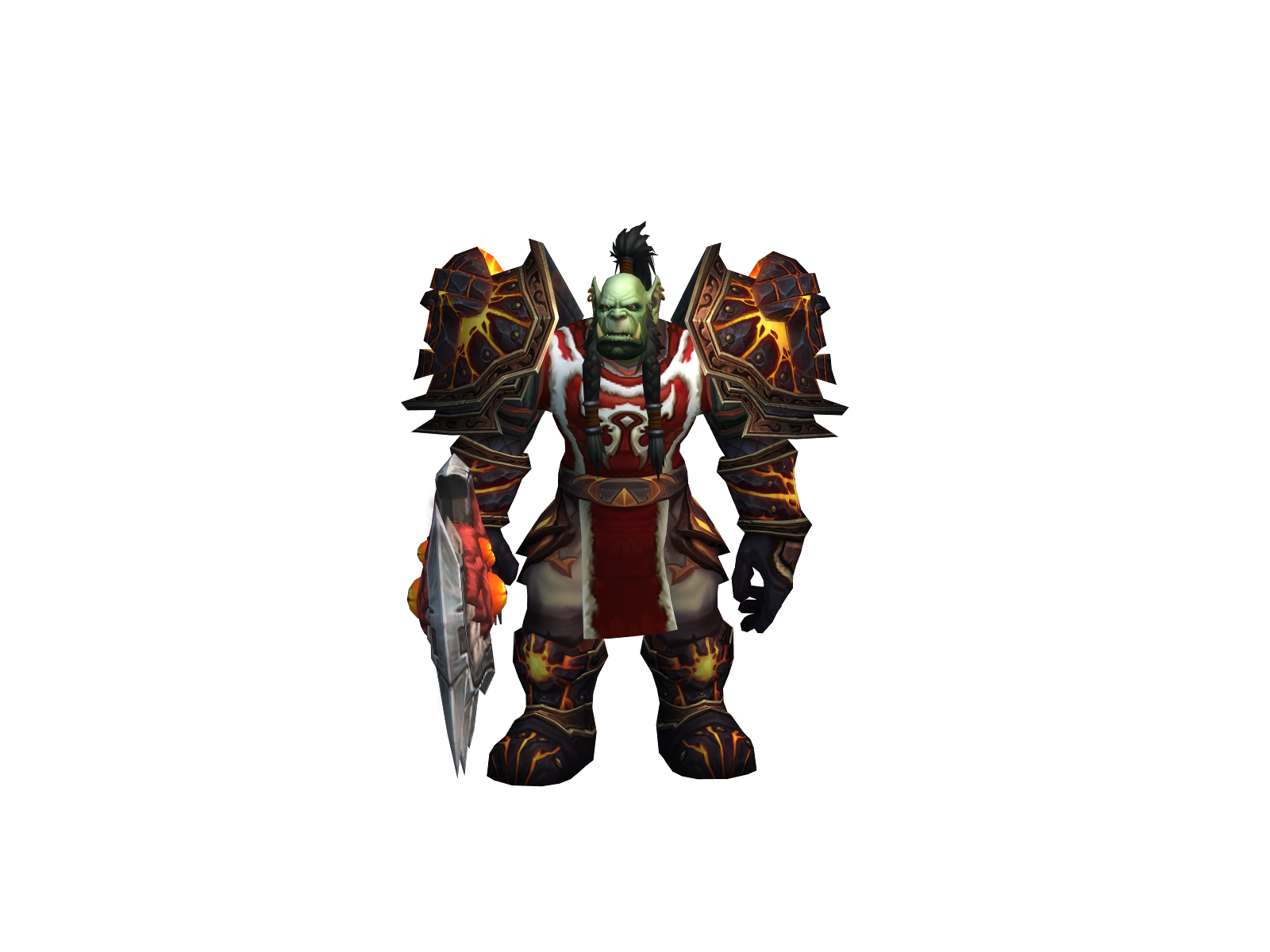 Heavyweight 3D character render