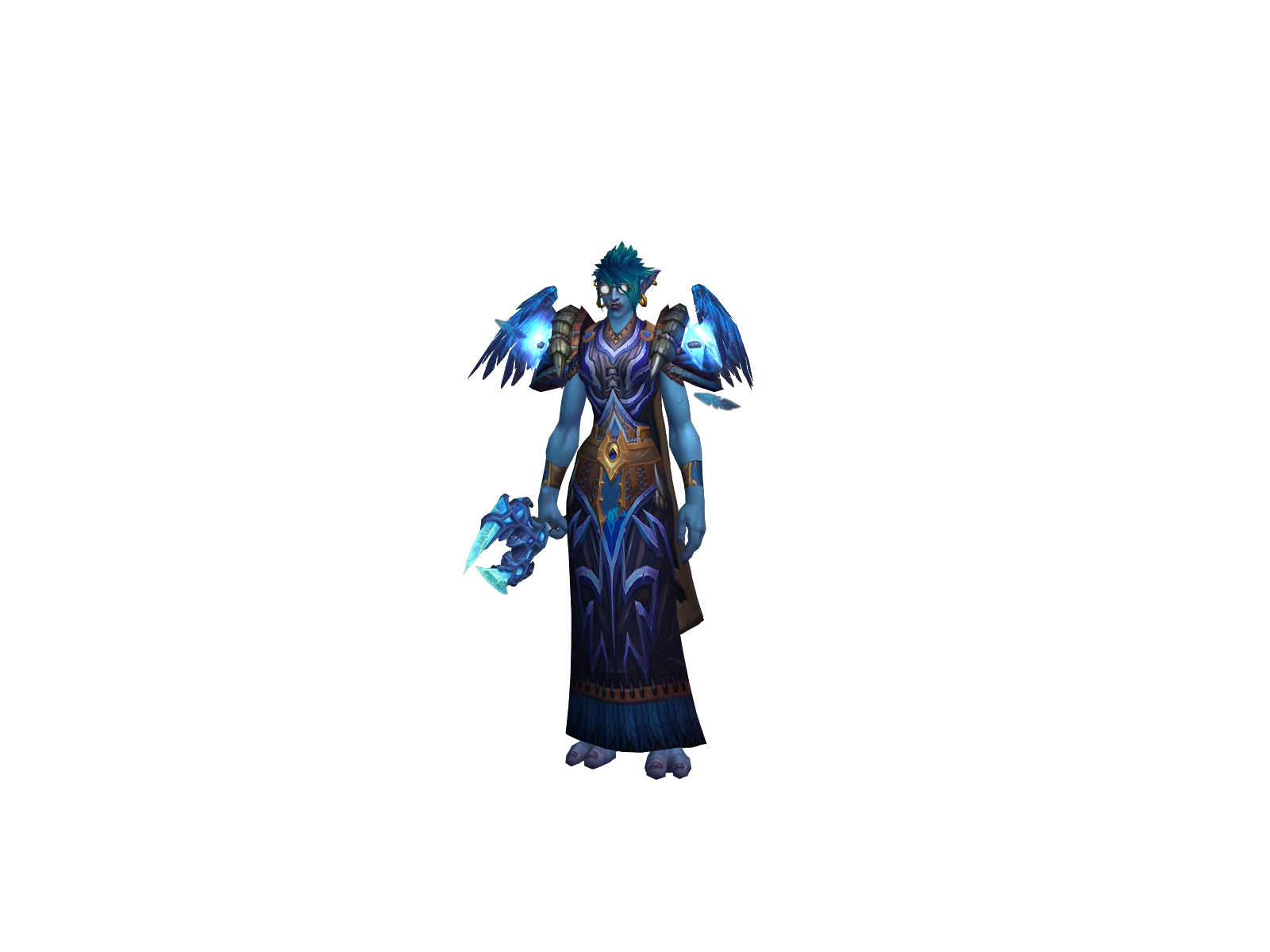 Manycyclones 3D character render