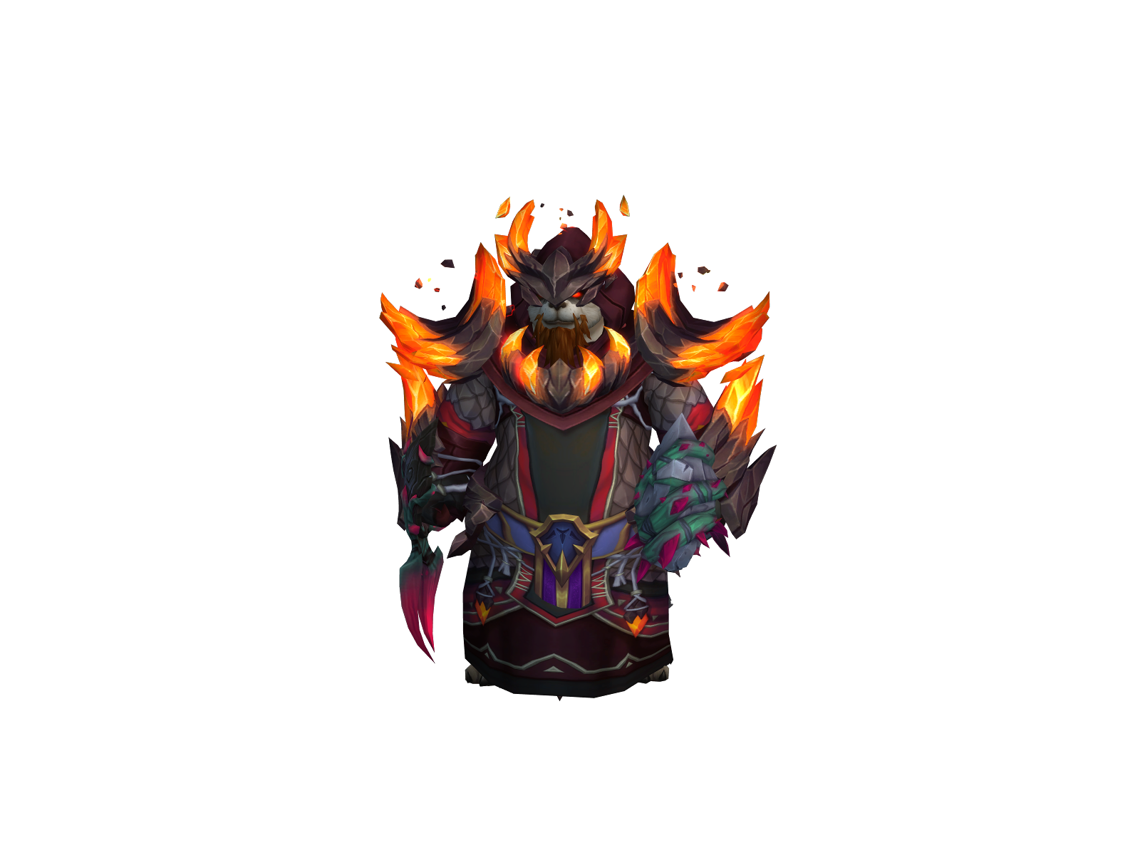 Darnet 3D character render