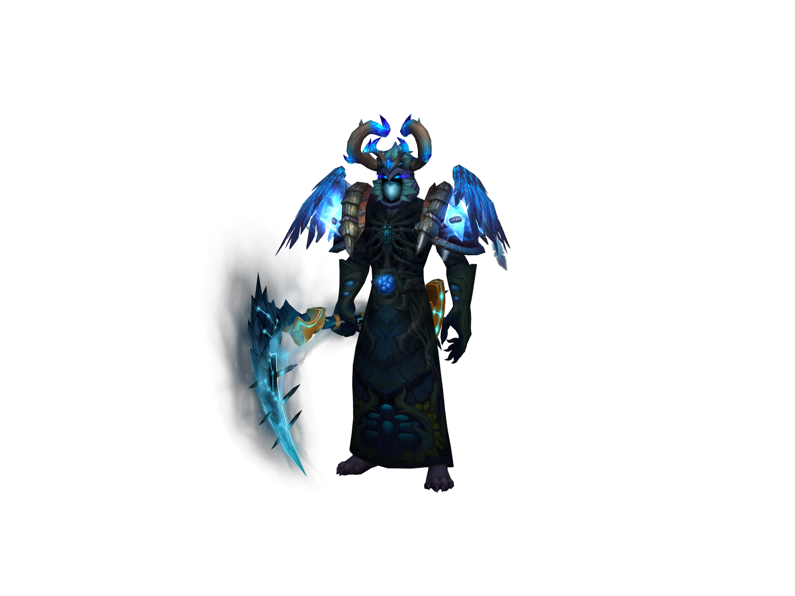 Clawmydia 3D character render