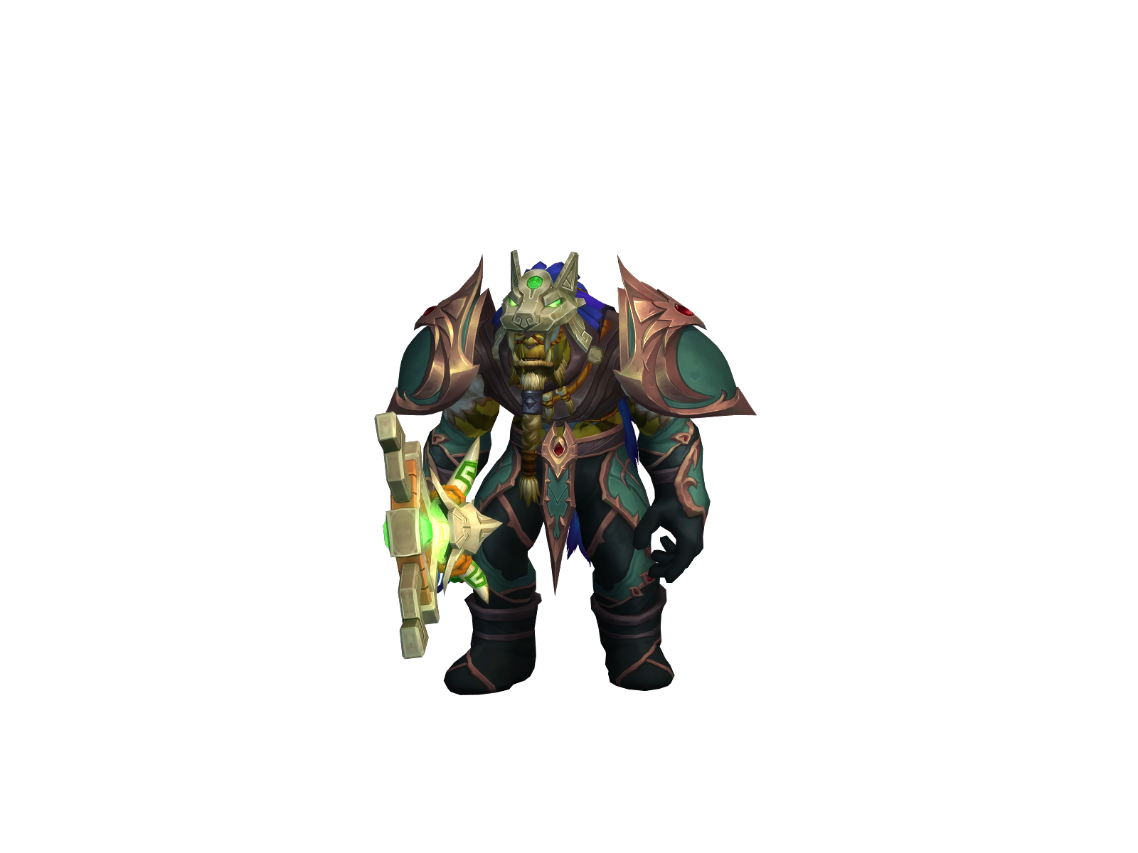 Situational 3D character render
