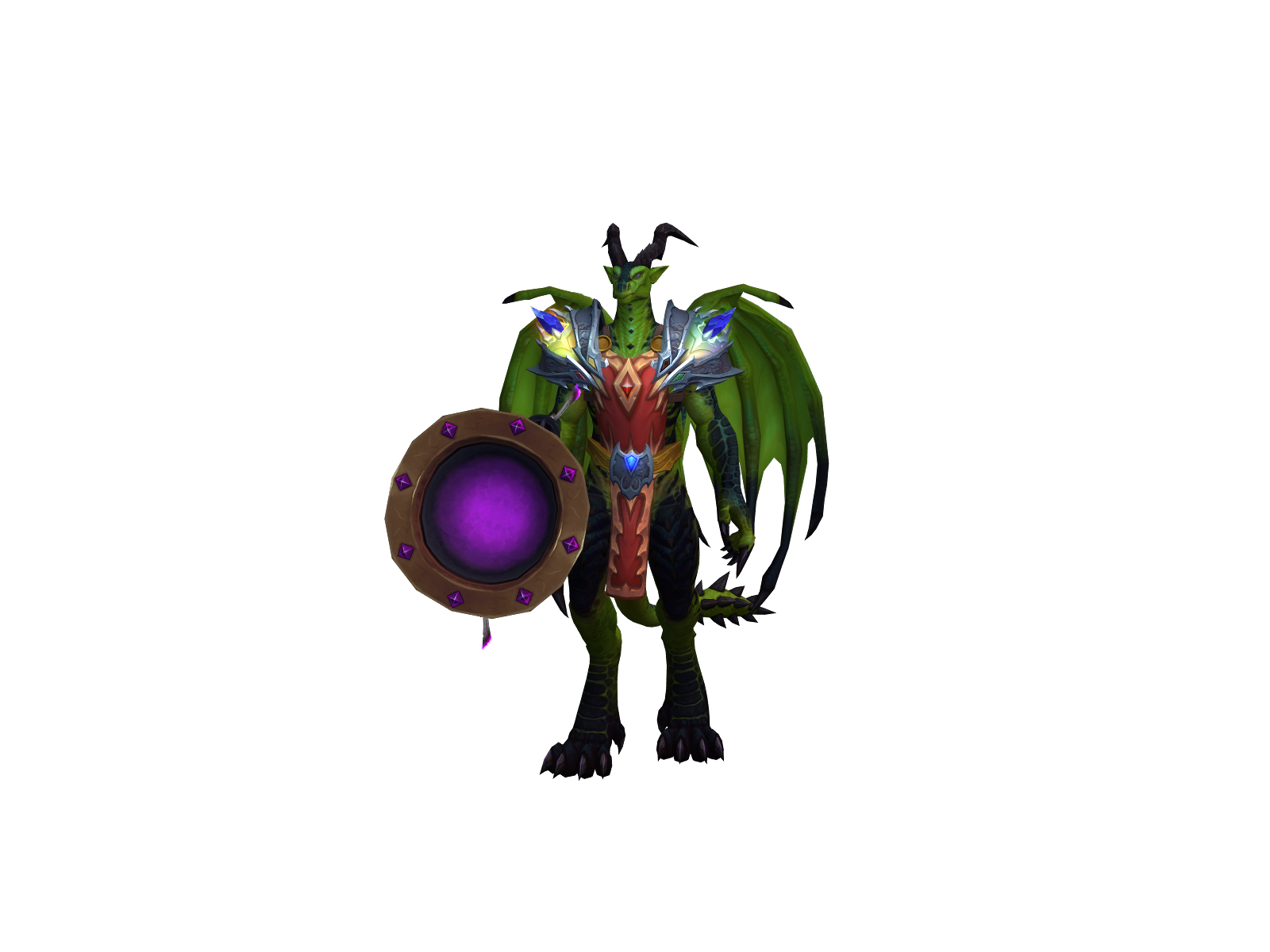 Synergize 3D character render