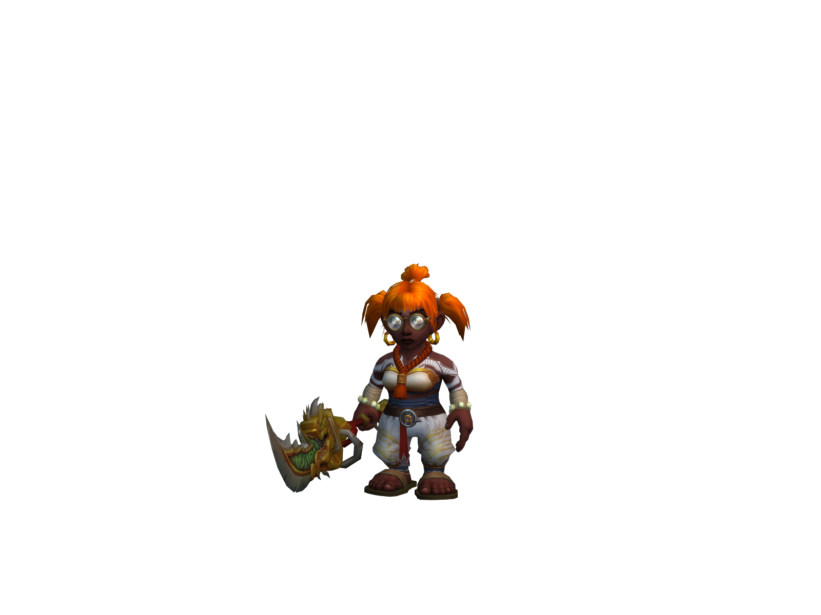 Misskatrina 3D character render