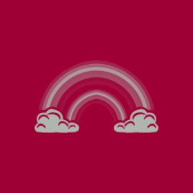 Unicorns and Rainbows Wappen