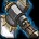 Blue Glittering Axe