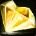 Yellow Power Crystal x4