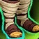 Toiler's Ochre Footwraps icon