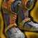 Warmongering Gladiator's Scaled Greaves icon