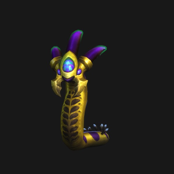 Flawless Amethyst Baubleworm