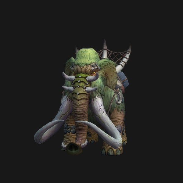 Mossy Mammoth mount visual