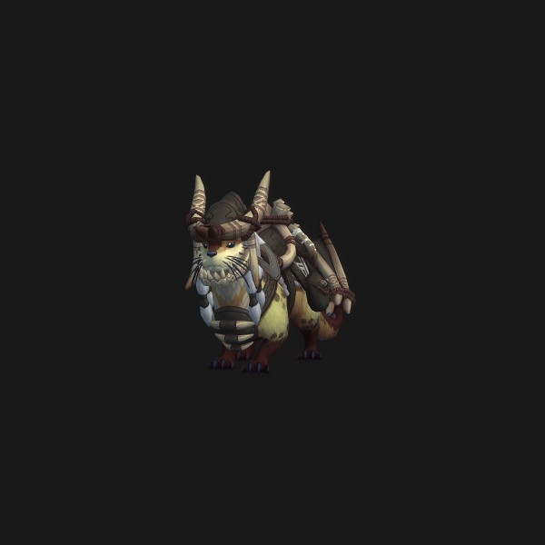 Yellow War Ottuk mount visual