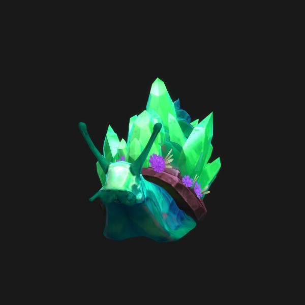 Emerald Infused Rock Snail