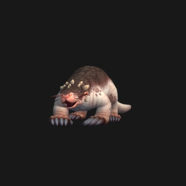 Foraging Mole