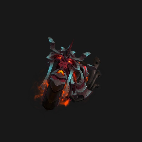Hateforged Blazecycle mount visual