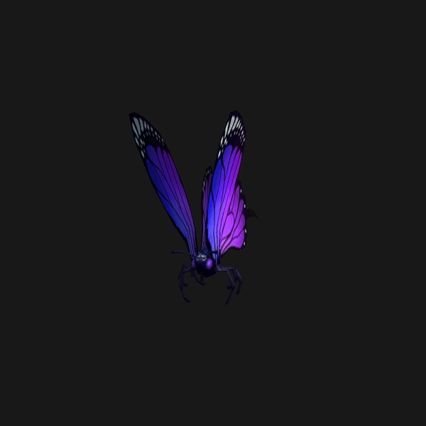 Fluttering Sapphire