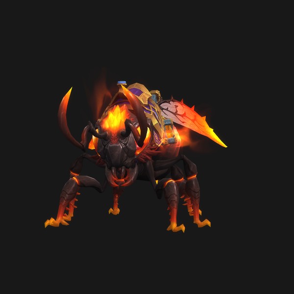 Smoldering Cinderbee mount visual