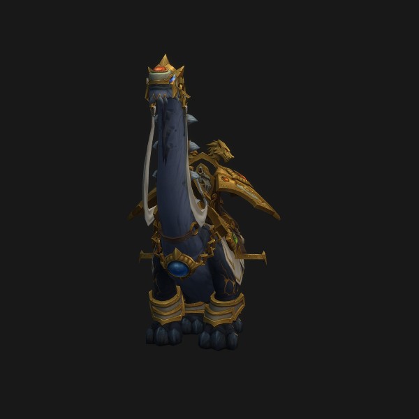 Trader's Gilded Brutosaur mount visual