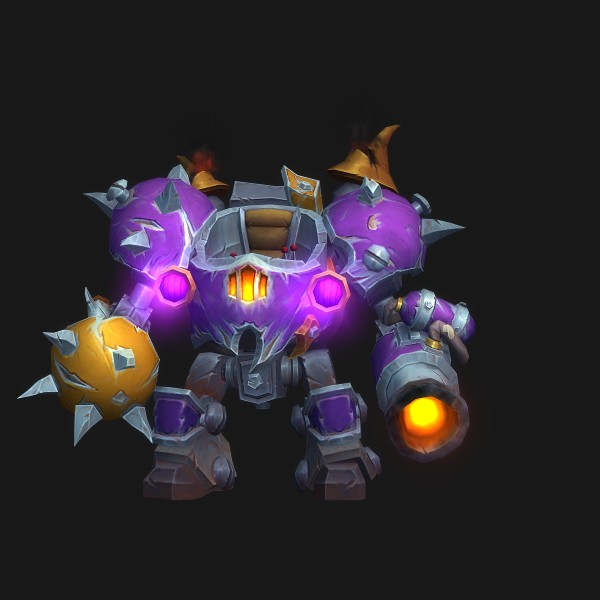 Violet Goblin Shredder mount visual