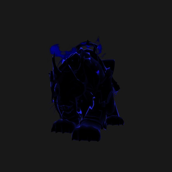 Void-Scarred Lynx mount visual