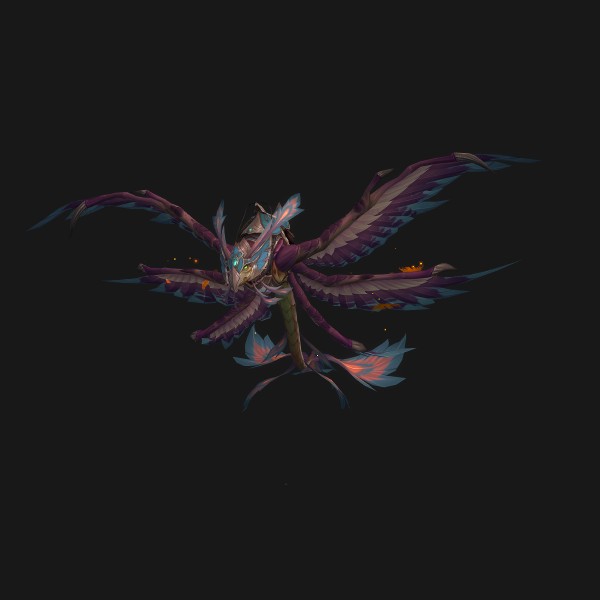 Swift Spectral Dragonhawk mount visual
