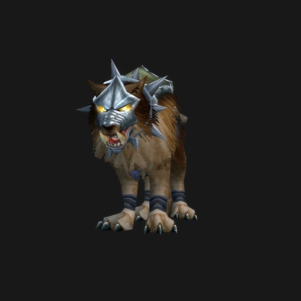 Swift Brown Wolf mount visual