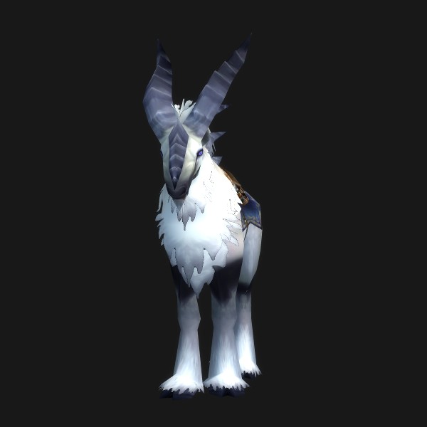 White Riding Talbuk mount visual