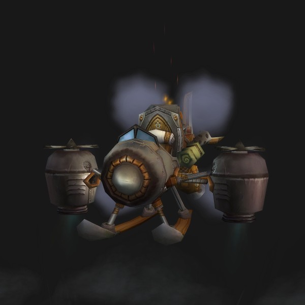 Flying Machine mount visual