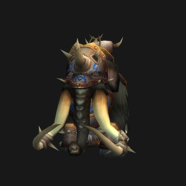 Black War Mammoth mount visual