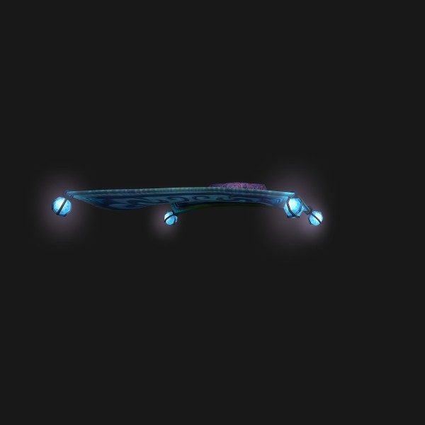 Frosty Flying Carpet mount visual